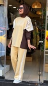 22863 SPOR TAKIM SARI KAHVE