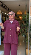 2619 CEKETLİ TAKIM BORDO