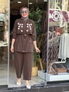 2944 ÇİÇEKLİ TAKIM KAHVE