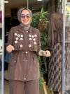 2944 ÇİÇEKLİ TAKIM KAHVE