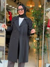 3051 TRENÇKOT SİYAH