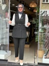 3076 3 LÜ TAKIM SİYAH