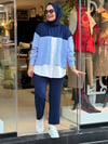 3079 LACİVERT MAVİ TAKIM