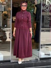 3165 ETEKLİ TAKIM BORDO