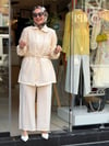 3232 FİLE TAKIM KREM