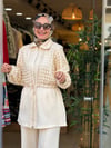 3232 FİLE TAKIM KREM