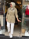 3312 TAŞLI TRENÇKOT MİNT