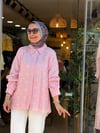 334 KETEN GÖMLEK PEMBE