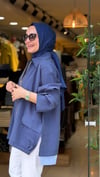 3422 ARKA ÇİZGİ DETAYLI CEKET