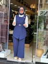 3438 3 LÜ TAKIM MAVİ
