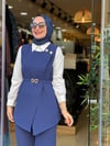 3438 3 LÜ TAKIM MAVİ