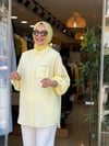 3610 ÇZİGİLİ GÖMLEK SARI