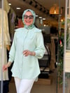 363 BEBE YAKA GÖMLEK MİNT YEŞİLİ