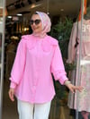 363 BEBE YAKA GÖMLEK PEMBE