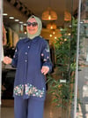 3657 TAŞ İŞLEMELİ TAKIM LACİ