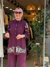 3657 TAŞ İŞLEMELİ TAKIM MÜRDÜM