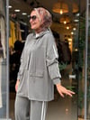 3726 ŞERİTLİ TAKIM YEŞİL