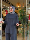 3727 TAŞLI TAKIM SİYAH