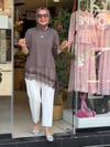 37427 DANTELLİ TUNİK KAHVE