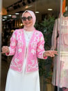 4007 TAŞLI CEKET PEMBE