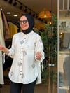 421 KETEN GÖMLEK SİYAH