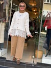 4548 DANTELLİ HIRKA BEJ
