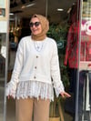4548 DANTELLİ HIRKA BEJ