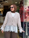 4548 DANTELLİ HIRKA SÜTLÜ KAHVE