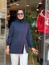 4785 ÇAPRAZ TUNİK LACİVERT