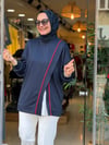 4785 ÇAPRAZ TUNİK LACİVERT