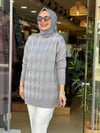 5045 TRİKO KAZAK GRİ
