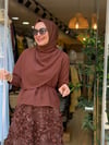 5653 GÜLLÜ ETEKLİ TAKIM KAHVE