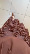 5653 GÜLLÜ ETEKLİ TAKIM KAHVE