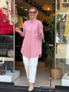 5678 TENSEL GÖMLEK DÜZ PEMBE