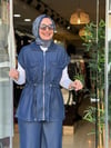 6109  YELEKLİ KOT TAKIM