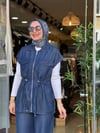 6109  YELEKLİ KOT TAKIM
