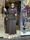 7292 TAŞLI CEKETLİ SİYAH