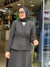 7292 TAŞLI CEKETLİ SİYAH