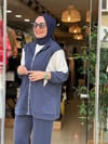 7307 TAKIM FERMUARLI LACİVERT