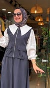 7308 ETEKLİ TAKIM LACİVERT