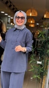 73091 ŞALVAR TAKIM MAVİ