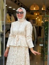 7348 ETEKLİ TAKIM KREM