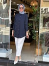 7418 TENSEL GÖMLEK ÇİÇEKLİ LACİ