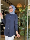 7418 TENSEL GÖMLEK ÇİÇEKLİ LACİ