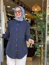 7418 TENSEL GÖMLEK ÇİÇEKLİ LACİ
