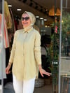 7418 TENSEL GÖMLEK PAPATYA SARI