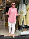 7418 TENSEL GÖMLEK PEMBE