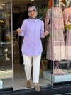 7425 TENSEL GÖMLEK LİLA