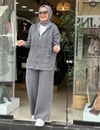 7433 KOT TAKIM GRİ