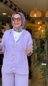 7433 TENSEL TAKIM LİLA